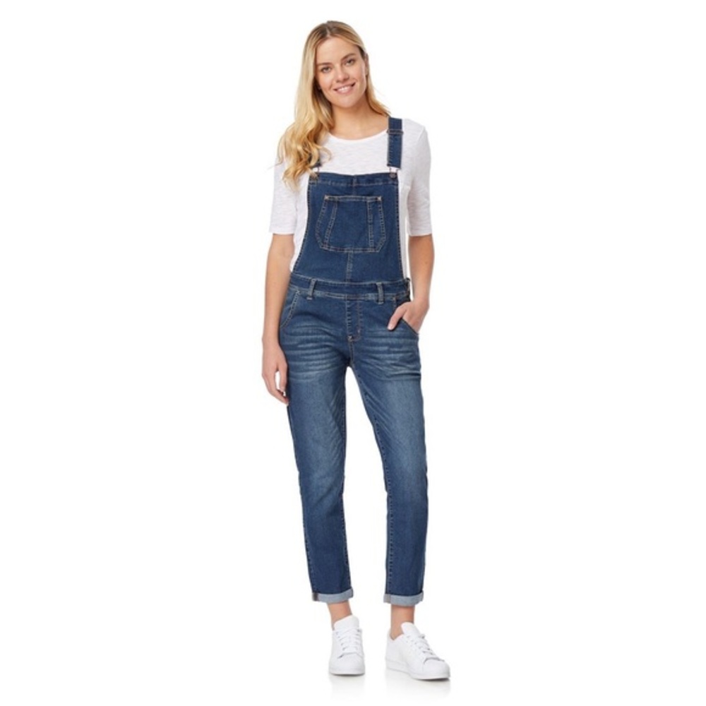 Juniors' WallFlower Tomboy Overalls XL